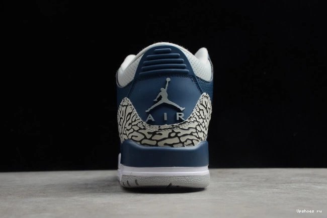 Navy”CT8532-401 Jordan 3 Air “Midnight 0814